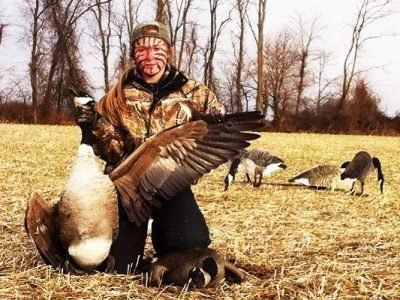 Delaware goose hunting Gabriella Kendus