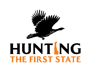 Hunting The First State Delaware Hunting Turkey logo